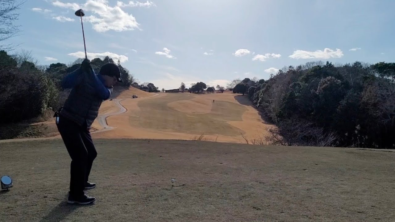 [일본골프여행] Sanyo Green Golf Course In Course No.18 (20260125, 산요오노다, 야마구치)