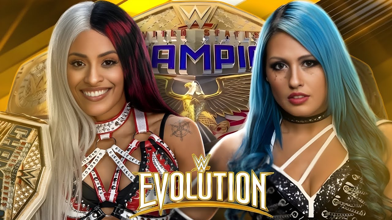 EVOLUTION || Zelina Vega VS Giulia || WWE Women's United States Championship ||