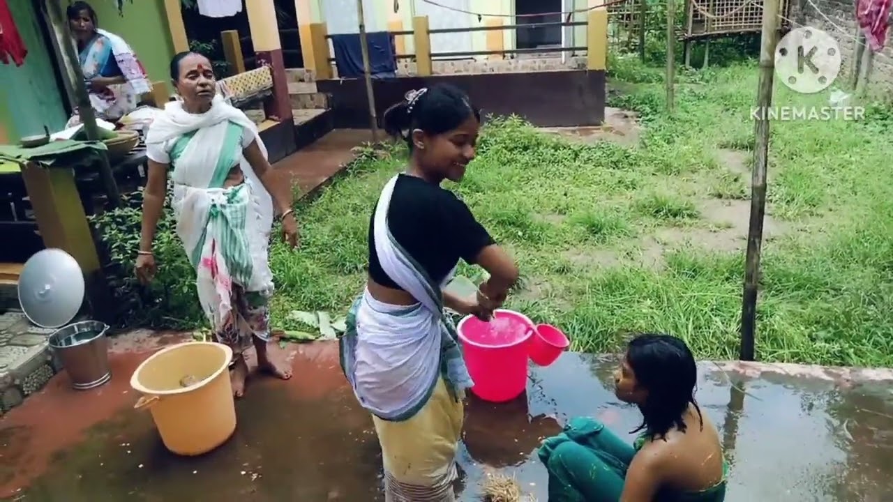 Bhotiji jnir khanti biya aji saridiniya ga dhua niom 😊❤️