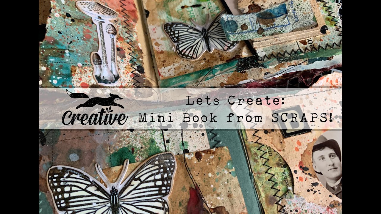 Lets Create: Easy Book using Scraps, Tutorial