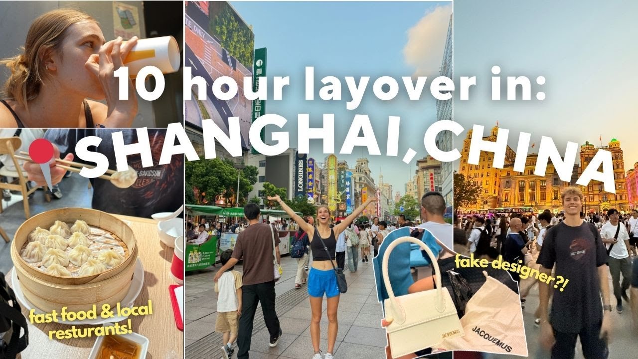 EXPLORING SHANGHAI - sibling travel chaos, food tour & fake designer shopping!