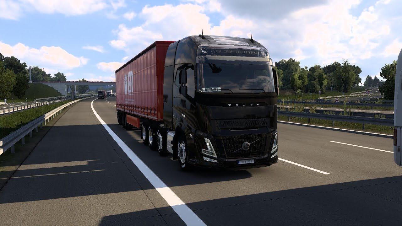 EURO TRUCK SIMULATOR 2 - Delivering High Voltage form Germany to Denmark