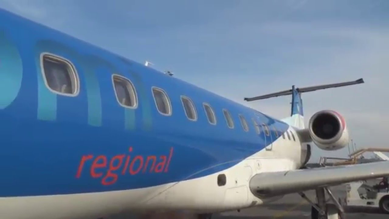BMI Regional BM1717: Munich ✈ Bern (Embraer ERJ-135) [HD 1080p]