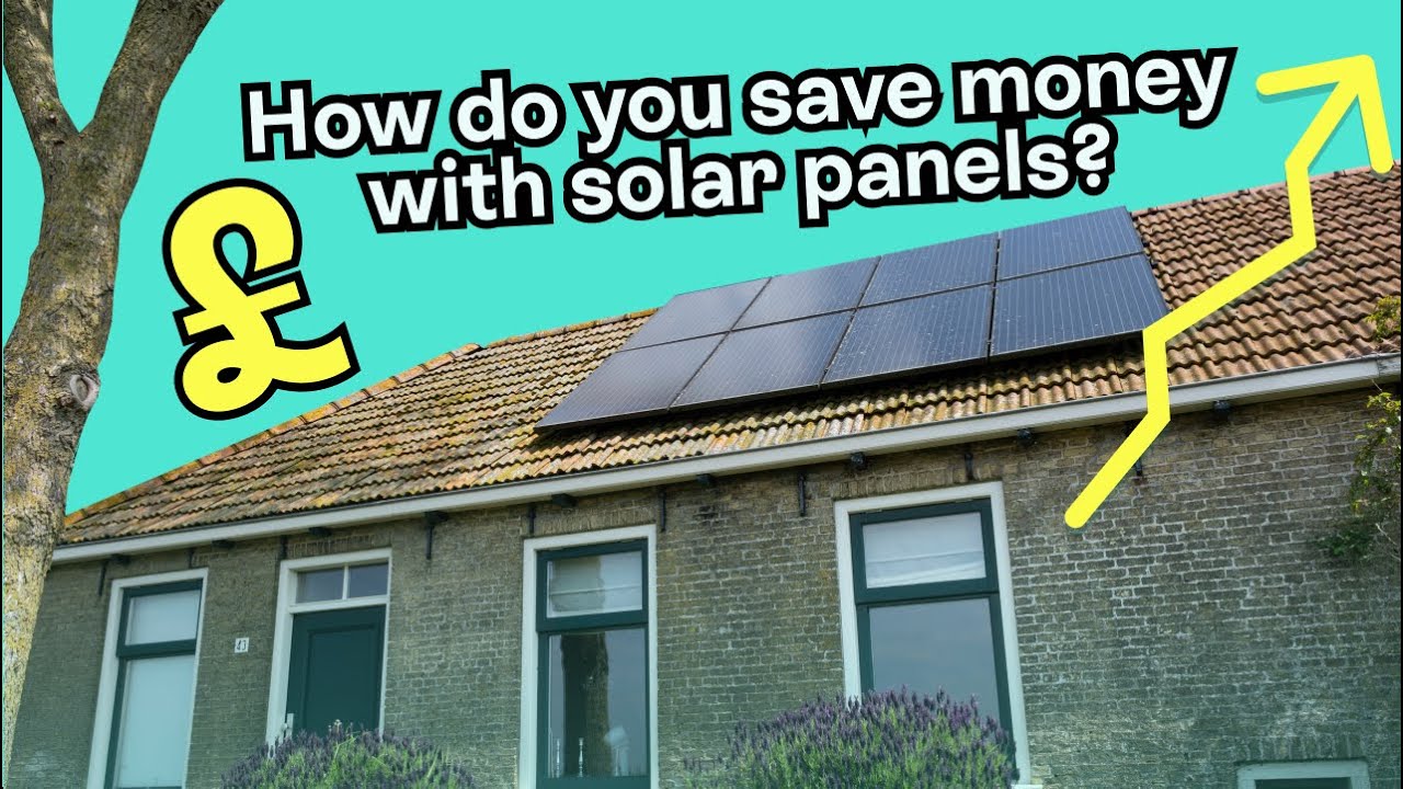 How solar panels actually save you money in the UK