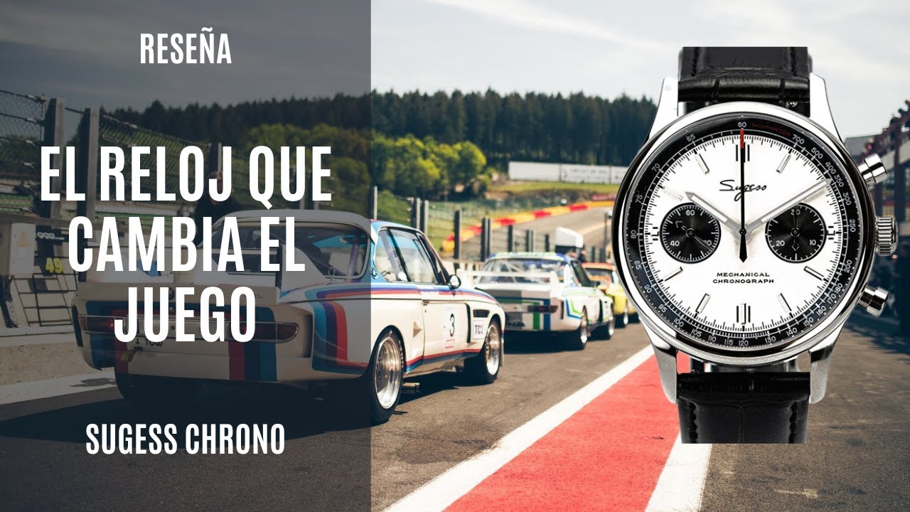 El mejor cronógrafo mecánico panda por 200 USD  - Sugess Chrono Heritage -  Reseña en Español 🐼