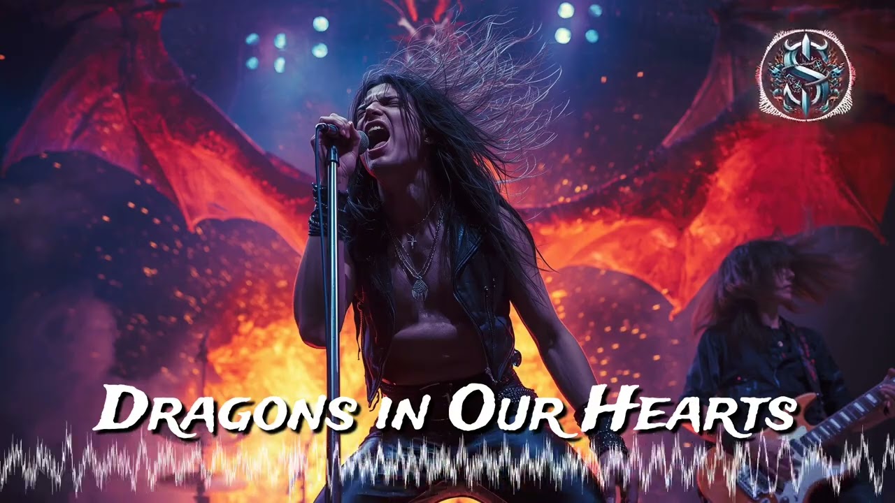 🔥 Dragons in Our Hearts &ndash; Epic 80s Rock Ballad | Soaring Guitars & Powerful Vocals | Scorpions Style