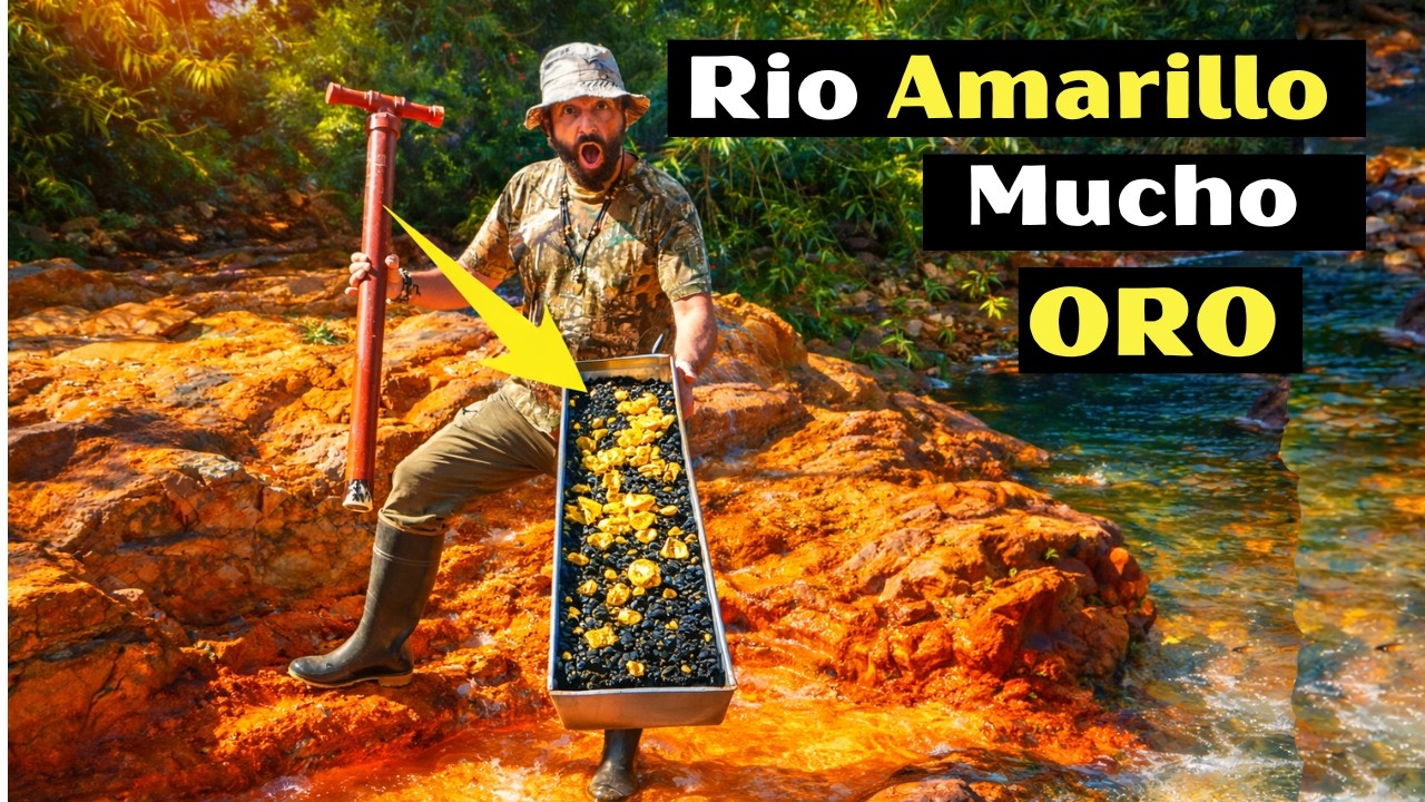Encontré ORO en Grietas de hace 300 Años: ¿Es Puro? (Test de ÁCIDO)