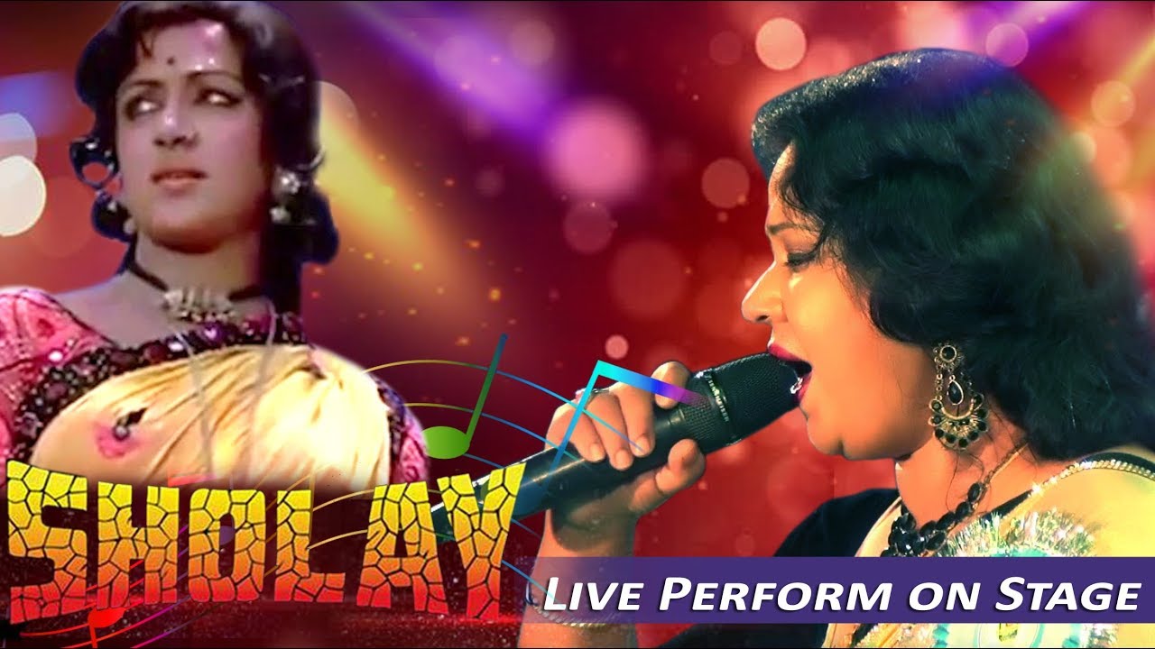 Jab Tak Hai Jaan Jaane Jahan Main Nachungi - Sholay 1975 || Mou Das Live Performance