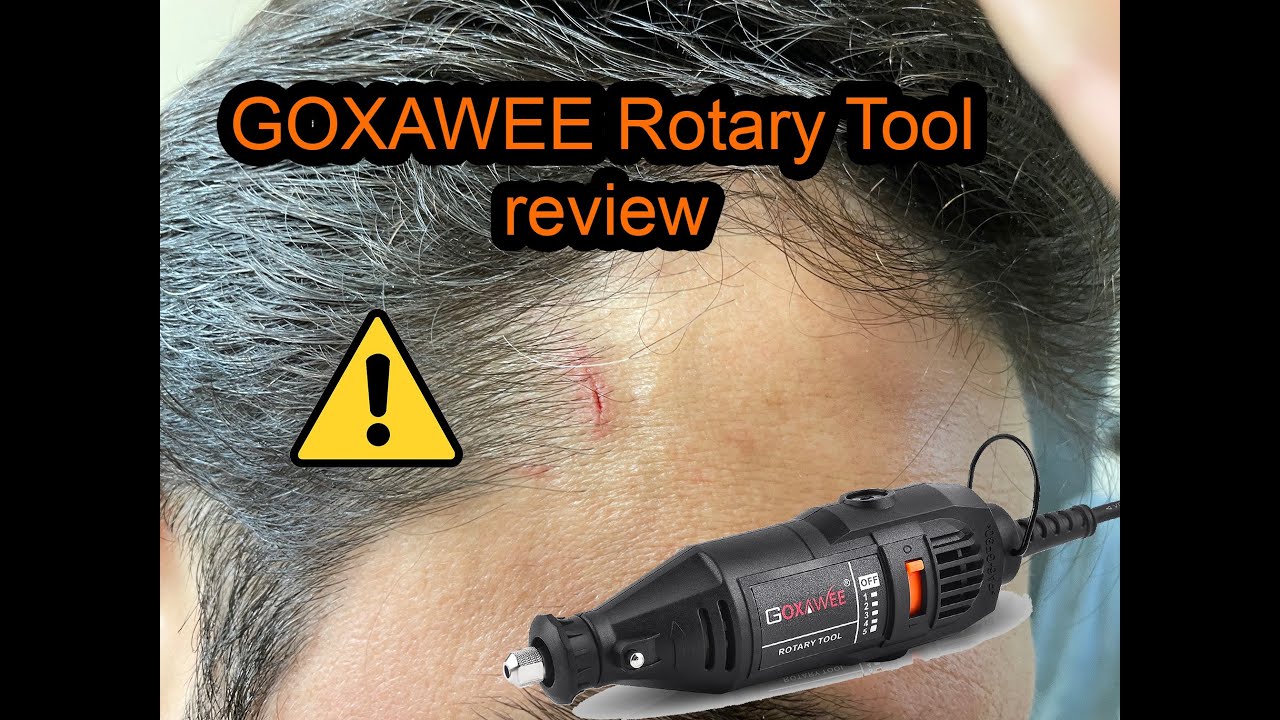 GOXAWEE Rotary Tool Kit review - 140pcs - dangerous tool