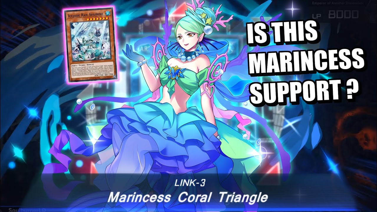THIS DECK JUST GOT HUGE UPGRADE ! Marincess Ft. Icejade Ran Aegirine [Yu-Gi-Oh! Master Duel]