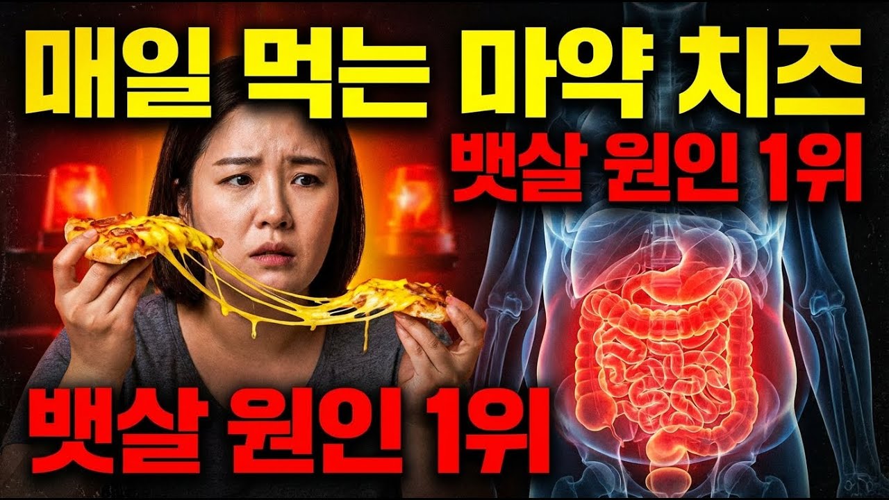 죽어도 안 빠지는 뱃살? 범인은 매일 먹는 '이것'이었습니다 (충격 주의)