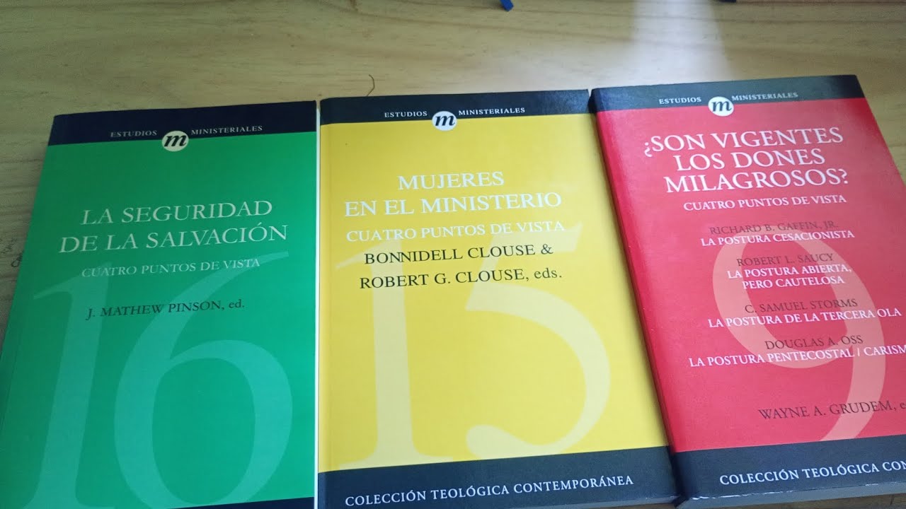 Colección Teologica Contemporánea... @EditorialClie 3 excelentes libros 📚🤓👌🏽
