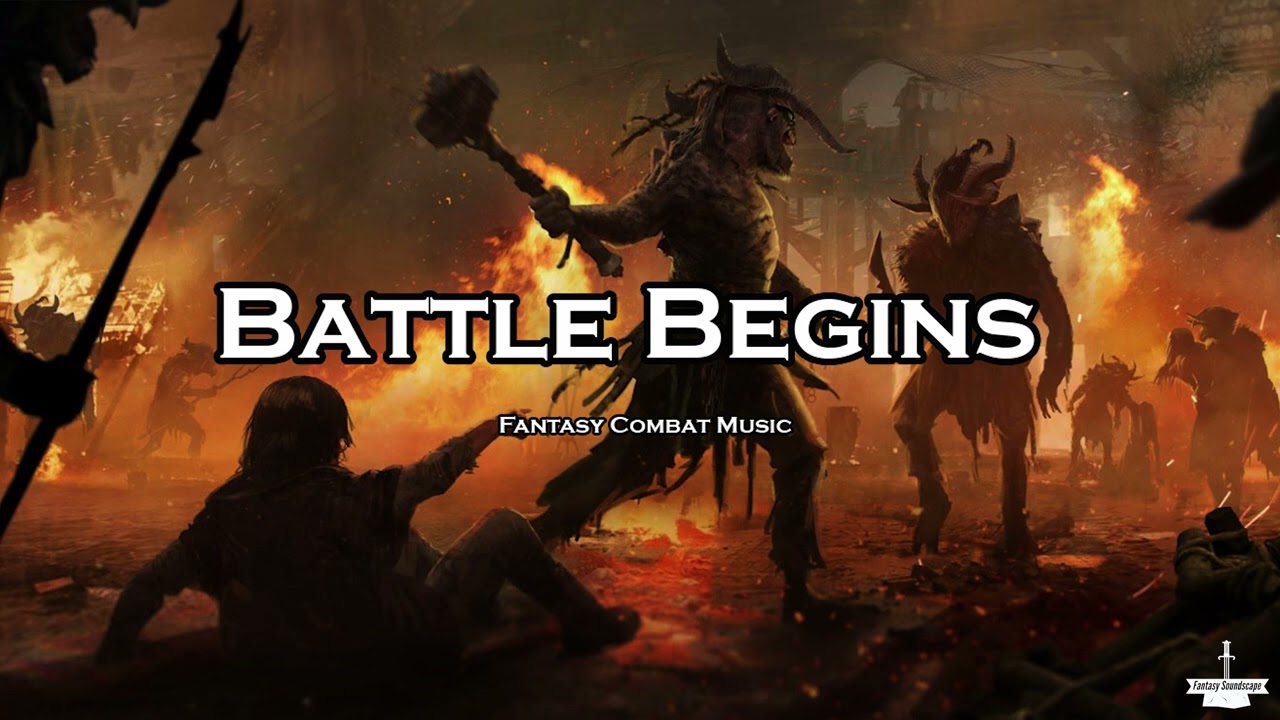 Battle Begins (Music) | DND Combat Music | Fantasy Battle Music | Combat Ambience | DND Fight Music