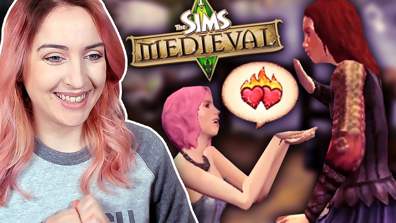 Becoming a wench in The Sims: Medieval