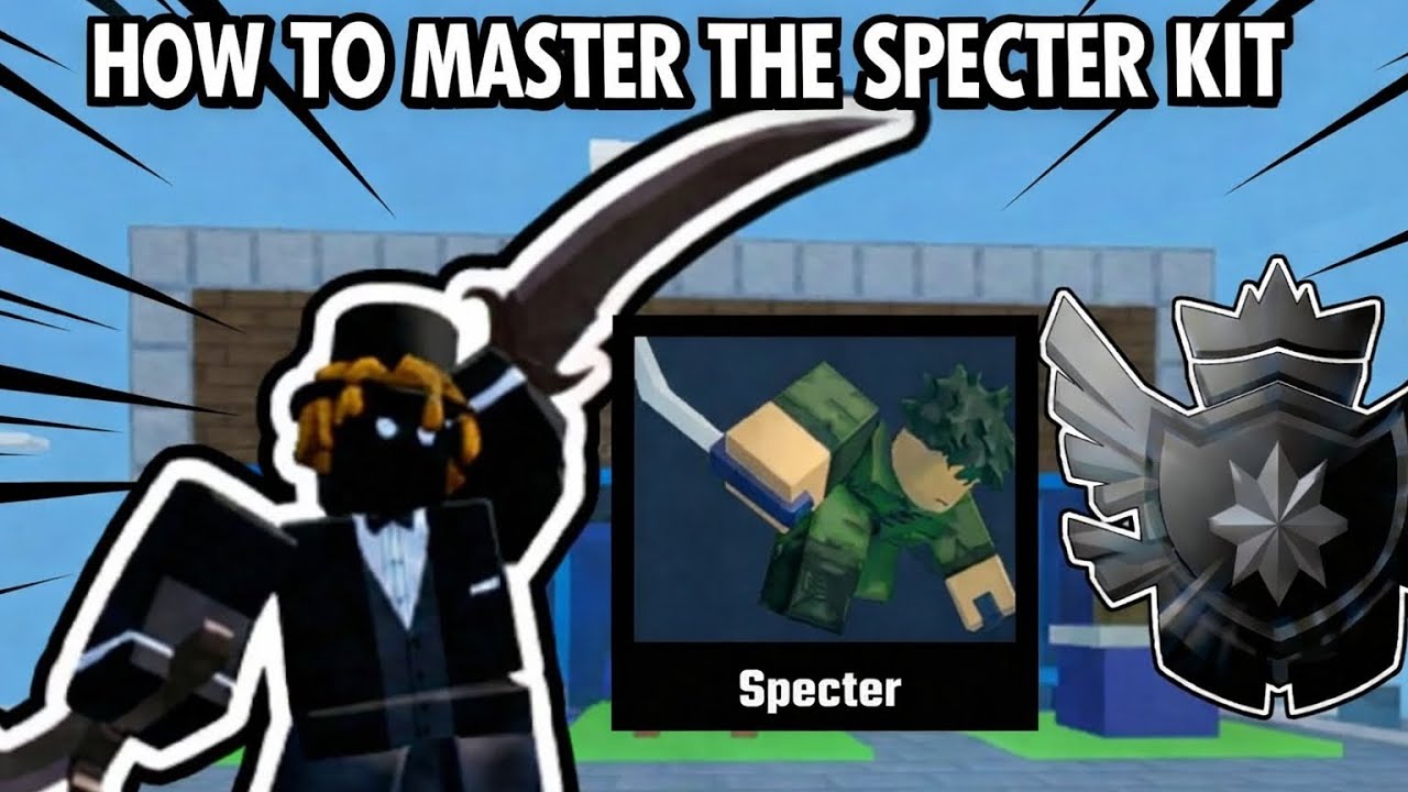 How to master the spectre kit IN ROBLOX BEDFIGHT