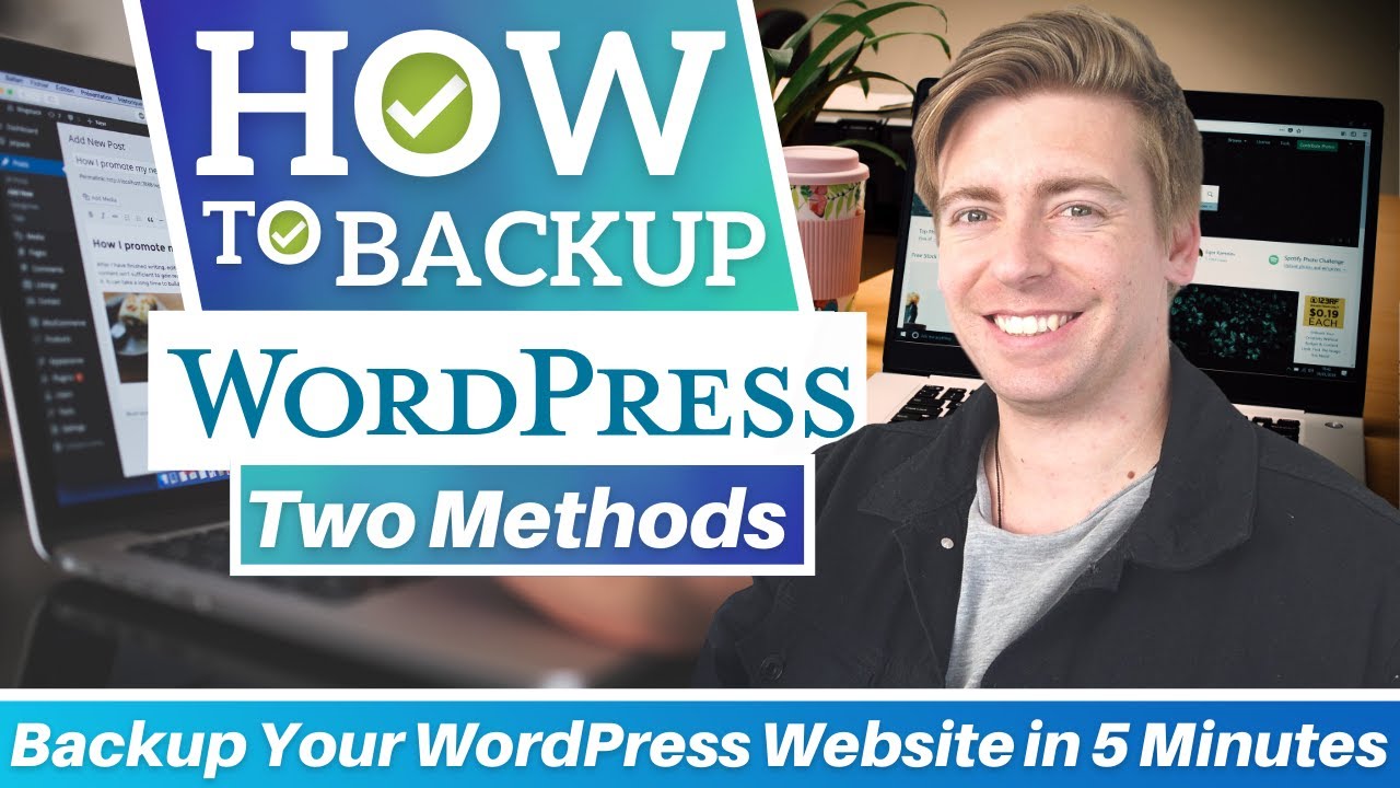 Как сделать резервную копию вашего сайта WordPress БЕСПЛАТНО за считанные минуты | Два простых ме...