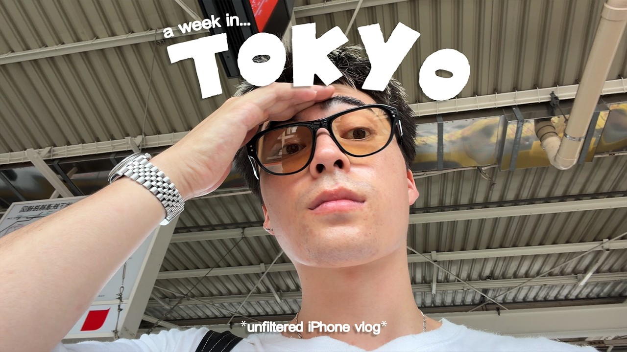 my unfiltered week in tokyo | shot on iphone only