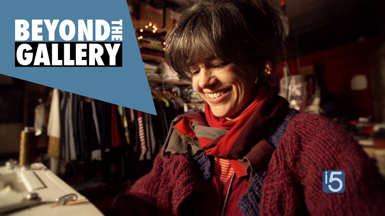 Making clothing with recycled fabric