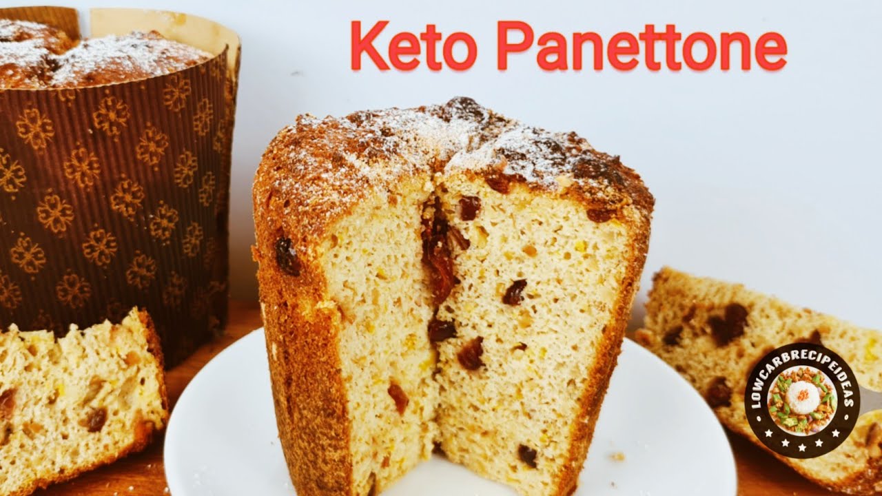 HOW TO MAKE KETO PANETTONE | COCONUT FLAXSEED | SOFT, FLUFFY, FLAVORFUL & DELICIOUS!