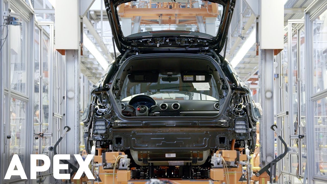 2017 Audi A3 e-tron & g-tron Production Assembly Line | APEX