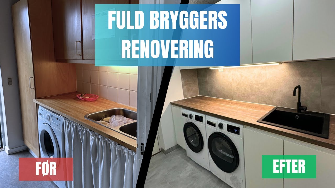 Fuld bryggers renovering | Med budget!