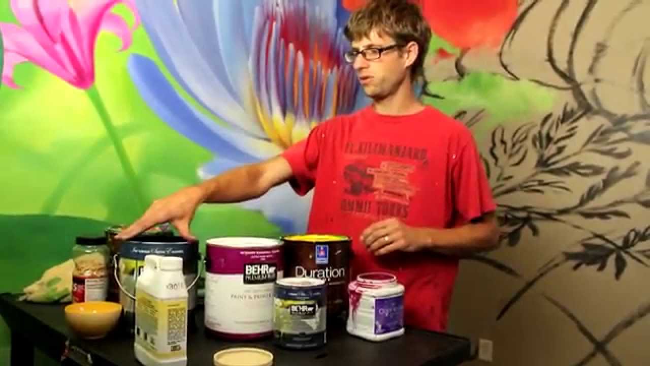 Blending Fast Drying Paint - Mural Joe