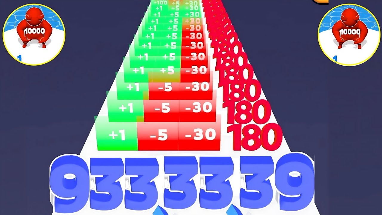 🥰 NUMBER MASTER Run and merge (1Dc= 100,000,000,000,000) 🆚 Impostor Choice 2048 Gameplay part 70