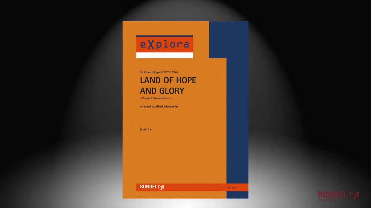 Land of Hope and Glory (Pomp and Circumstance) | Edward Elgar | Arrangement: Alfred Bösendorfer