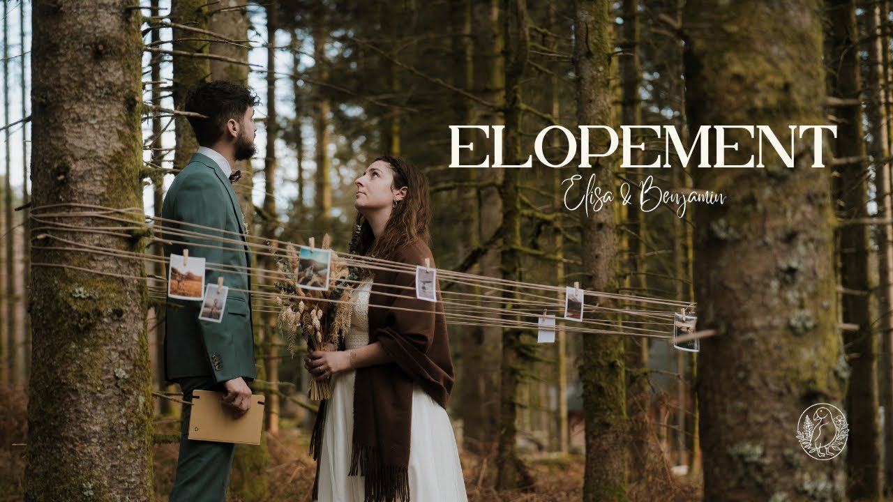 Winter Elopement | Massif des Vosges - Elisa & Benjamin ♡ Cinematic [4K]