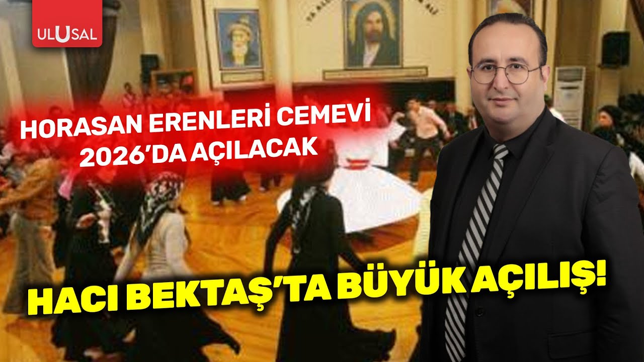 Horasan Erenleri Cemevi 2026'da açılacak: Horasan Erenleri Federasyonu’nda yeni dönem
