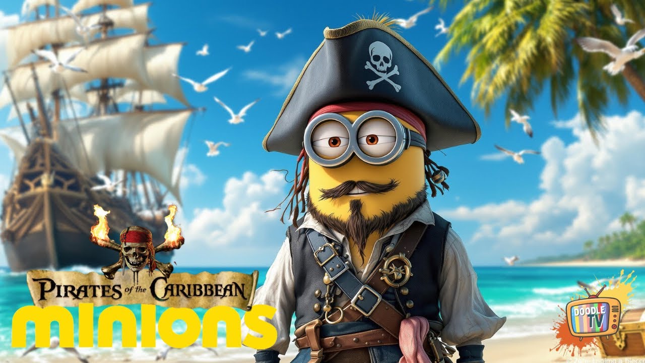 The Minions as Pirates of the caribbean