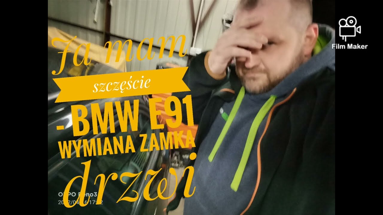 BMW E91 - Ja mam szczęście - wymiana zamka drzwi