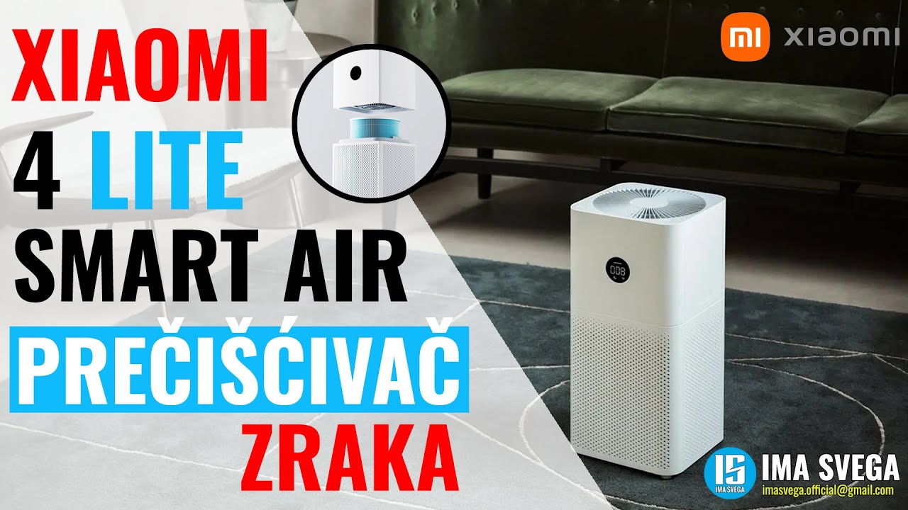 XIAOMI Preciscivac Zraka | Smart Air Purifier 4 Lite