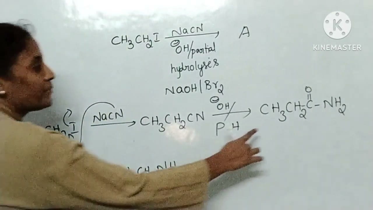 What is A from the starting compound #class12 #chemistry #neet 