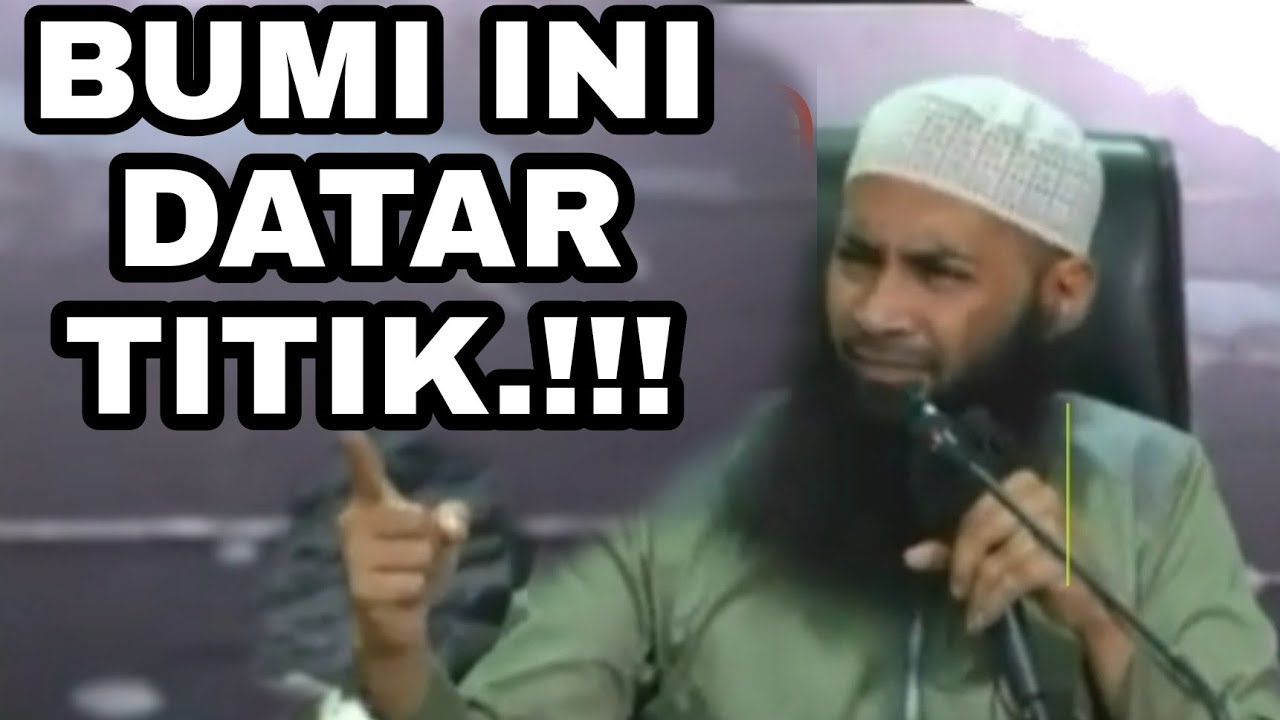 Bumi Ini Datar Titik.!
