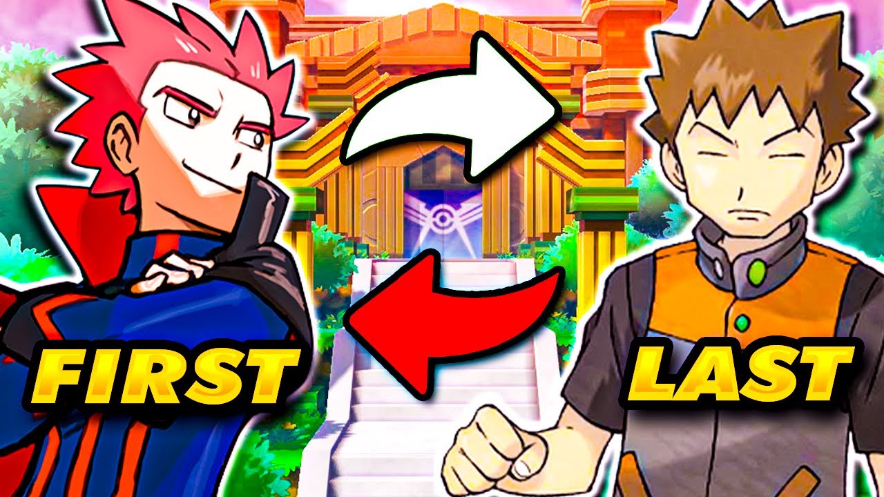 What If the Pokemon Kanto Gym Leaders were in REVERSE