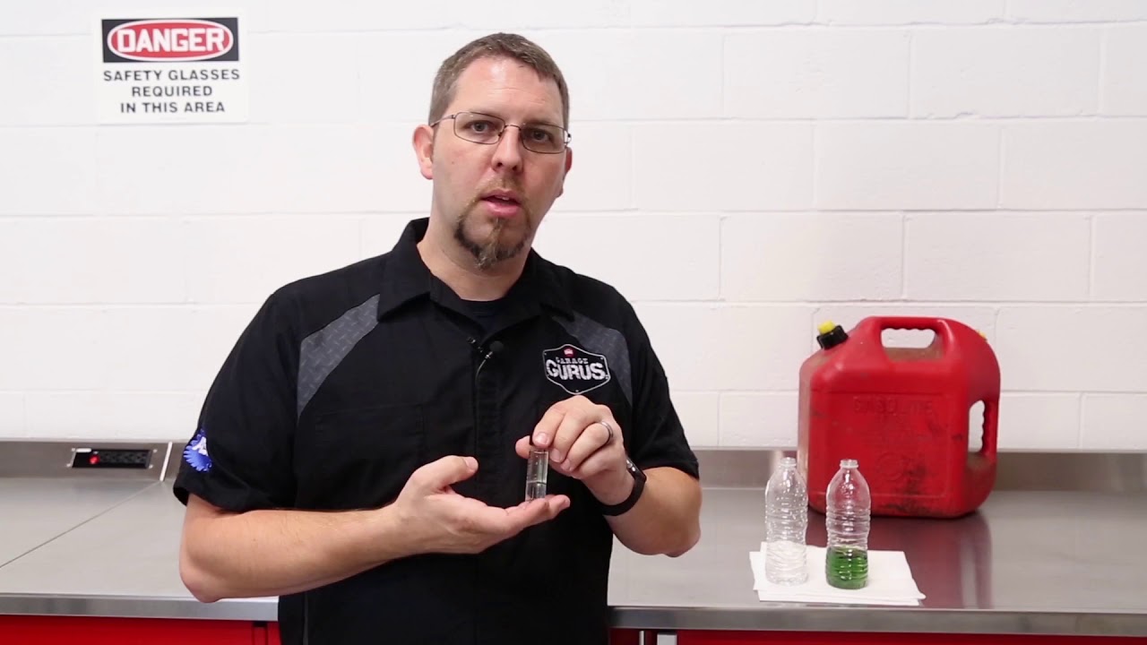 Testing for Water in Gasoline