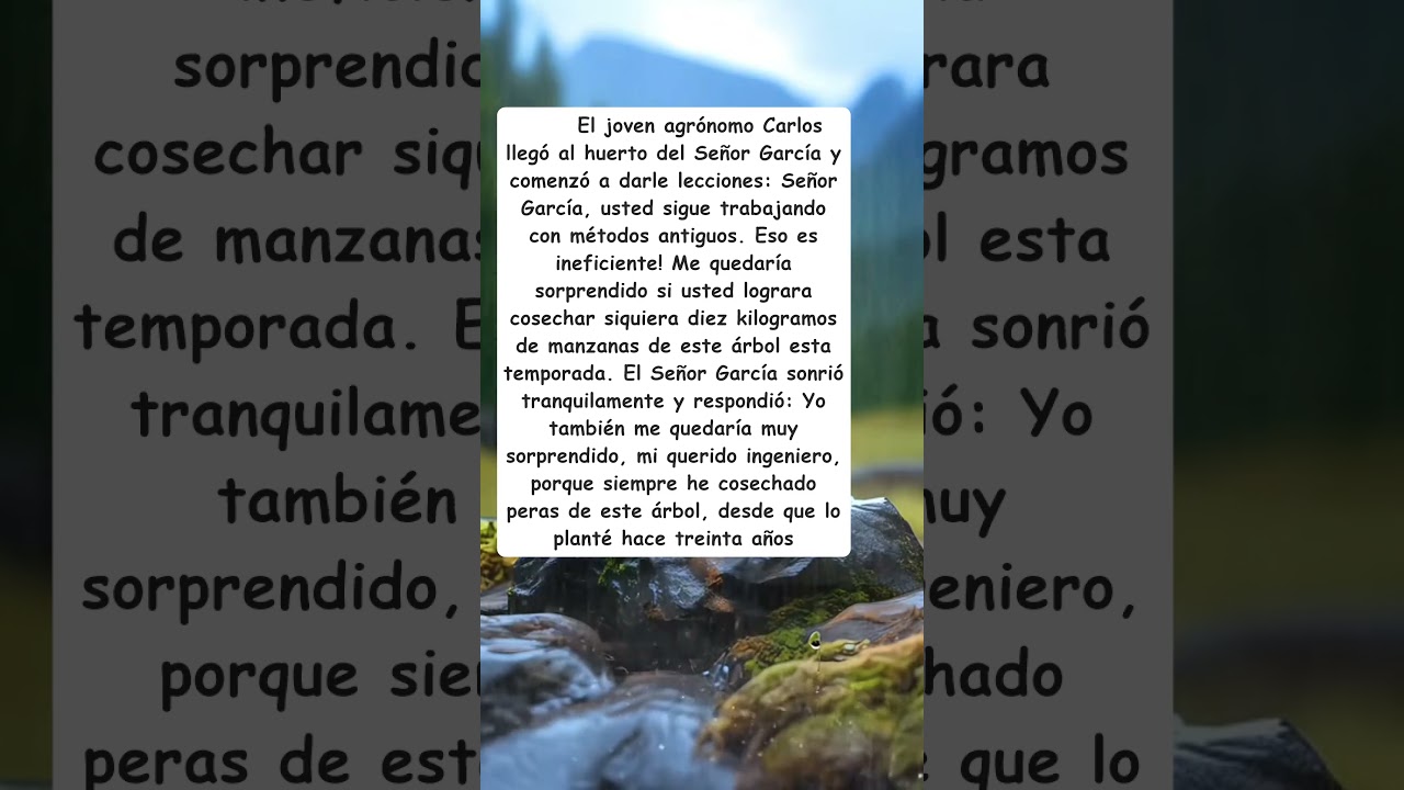 Agrónomo y la lección sorprendente del jardinero experimentado