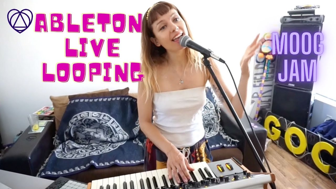 Ableton Live Looping + Moog Sub 37 jam