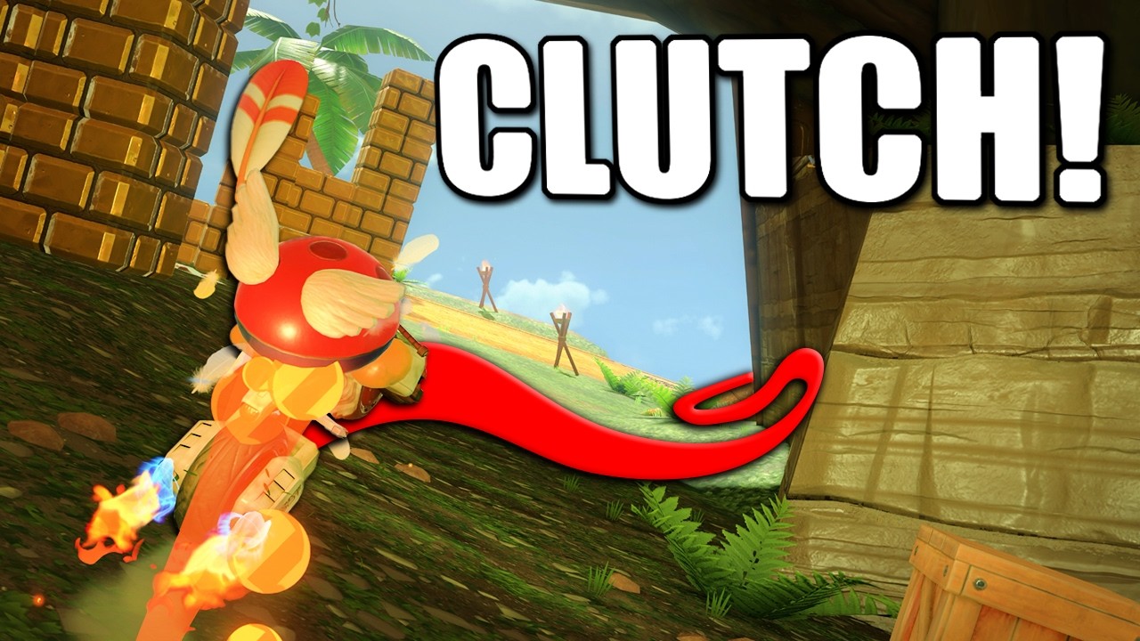 This Feather Shortcut Was CLUTCH! | Competitive Mario Kart World
