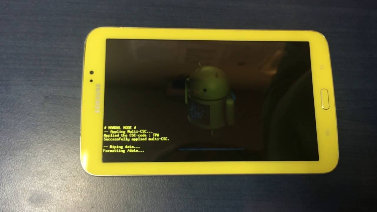 Hard Reset , Factory Reset Samsung Galaxy Tab 3 Kids SM - T2105