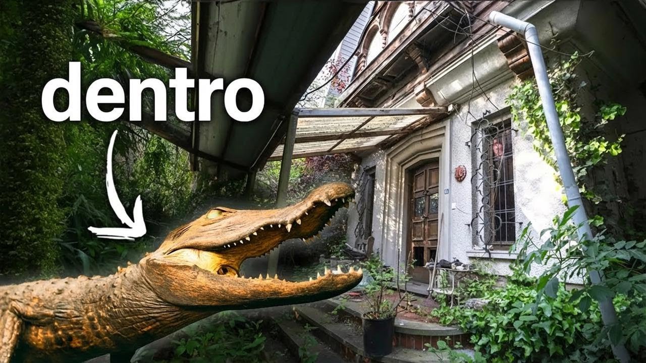 Scoperta incredibile: villa abbandonata di uno scienziato ancora con la corrente!