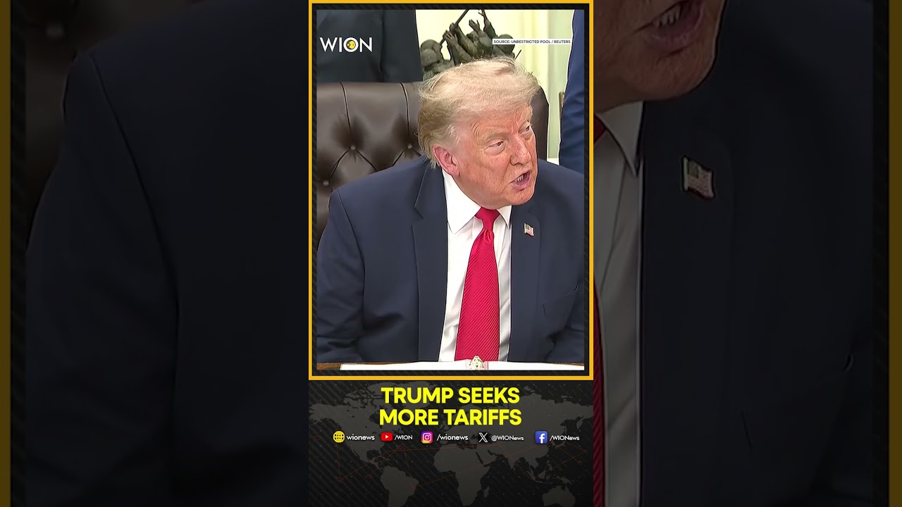 Trump Pushes For More Iran Tariffs As Russia Sanctions Bill Moves Forward | WION Shorts