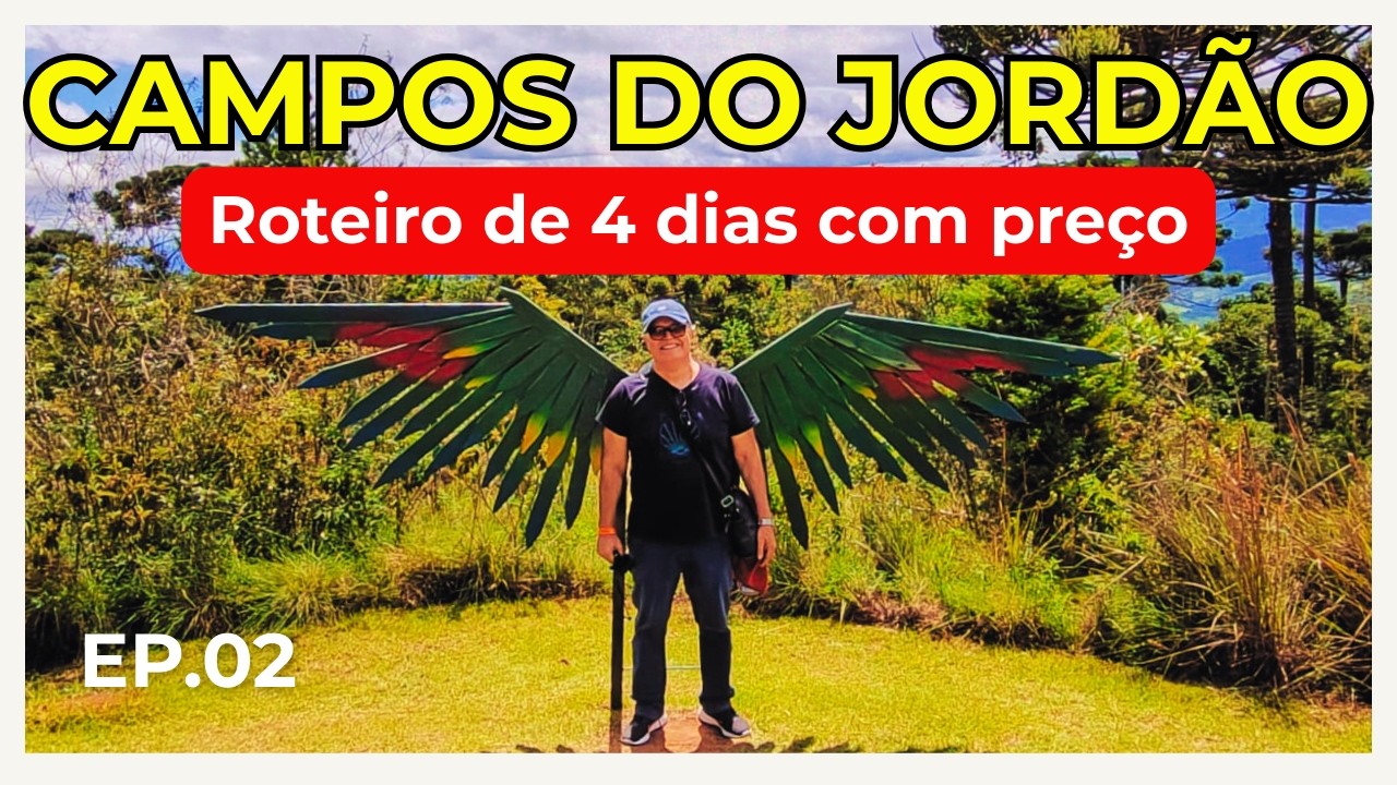 CAMPOS DO JORD&Atilde;O (SP)👍Roteiro Completo de 4 dias : O que Fazer, Onde Comer e Onde ficar em 2026  EP2