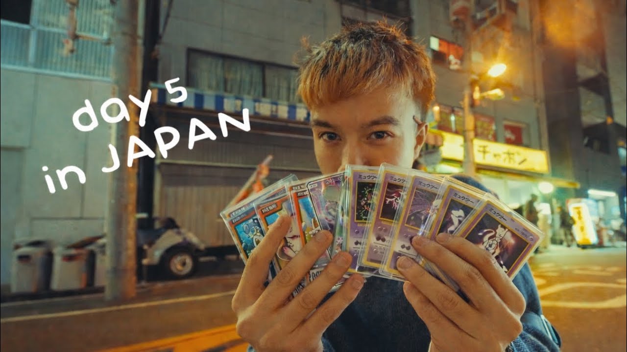 Hunting Vintage Pokemon Cards in Japan!