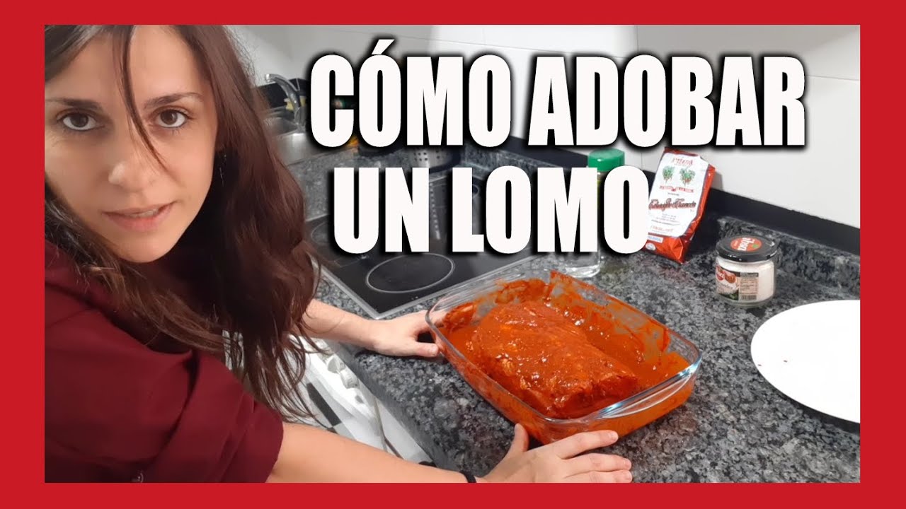 ⭐Cómo ADOBAR un LOMO DE CERDO. Adobo TRADICIONAL🥩