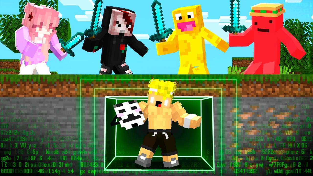 CAZADORES vs DanoMC HACKER en Minecraft!