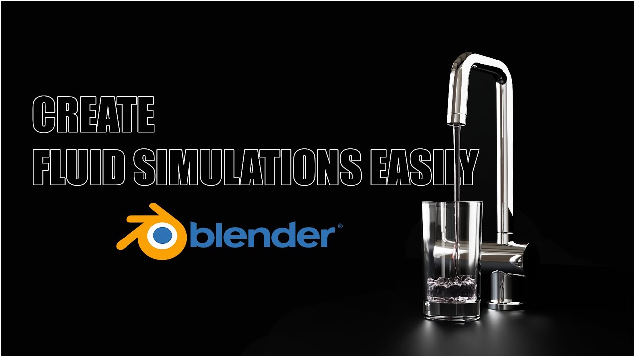 Учебное пособие по моделированию жидкости в Blender | Реалистичное наполнение стакана жидкостью |...