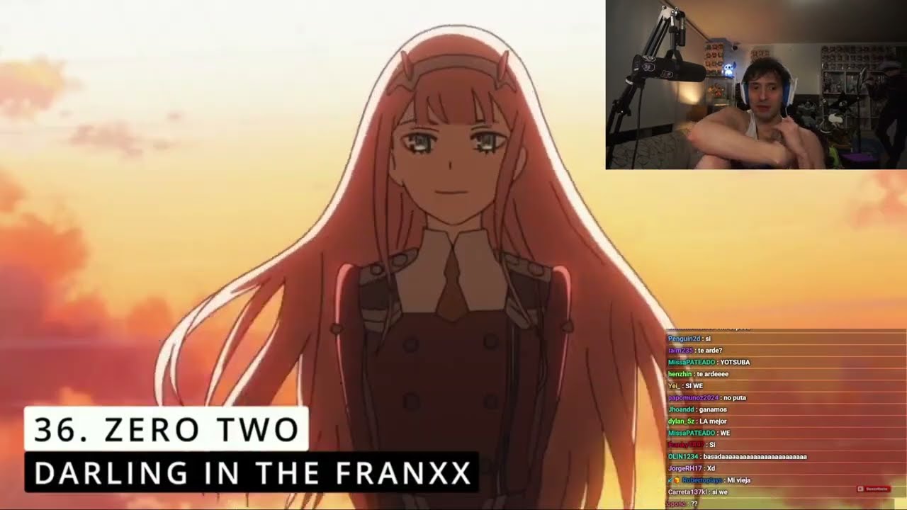 GUIBEL REACCIONA A UN TOP 50 WAIFUS Y NO PUEDE CON FRIEREN
