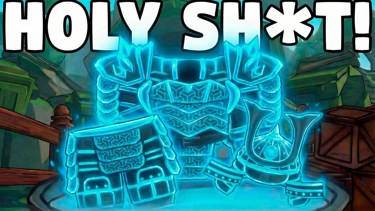 I Crafted BROKEN Azuryxite Armor In The Forge Roblox...